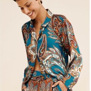FARM Rio Multicolor Paisley Blouse